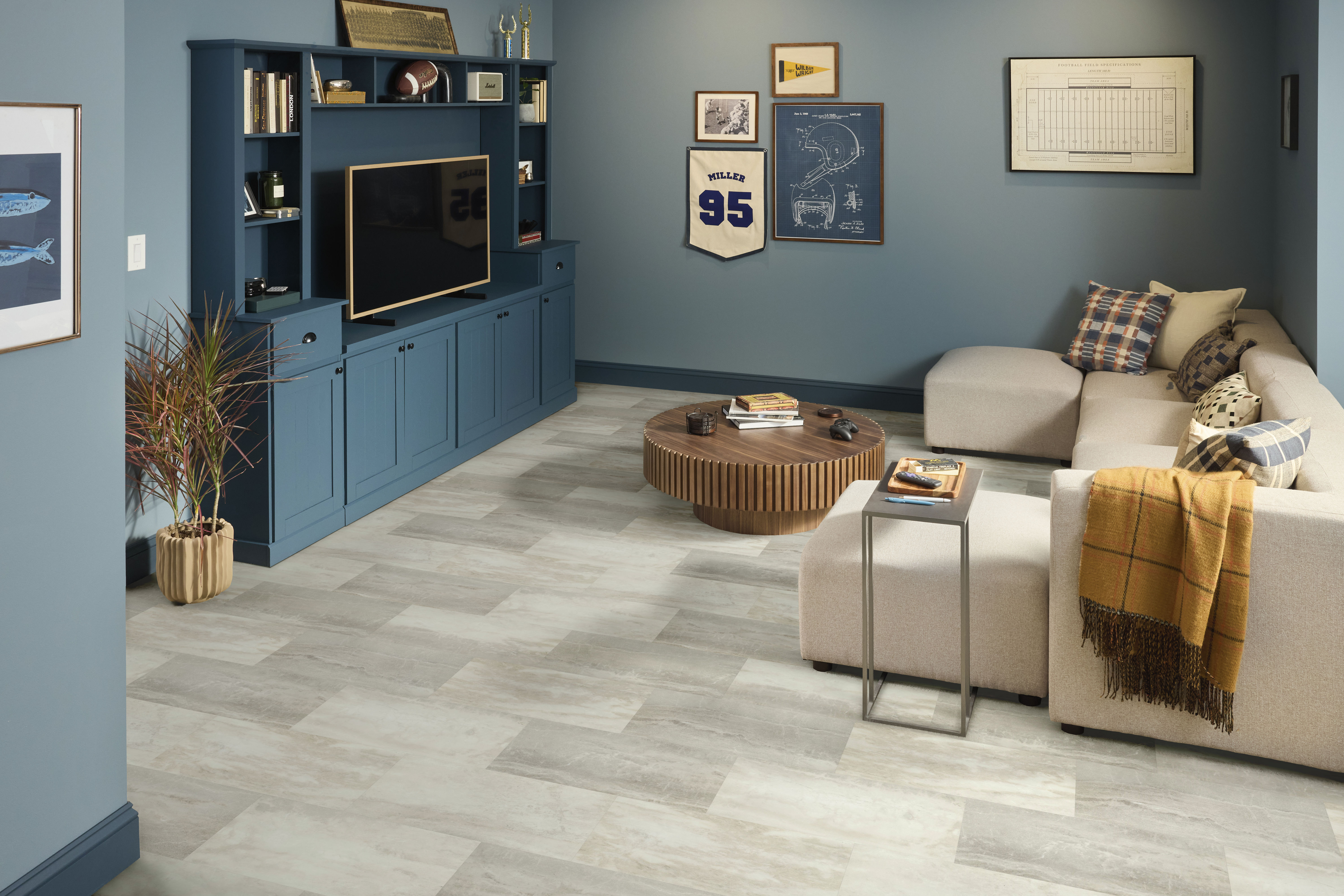 パールクチュール Shaw Paragon Tile Plus 1022V-05260 Pewter 12
